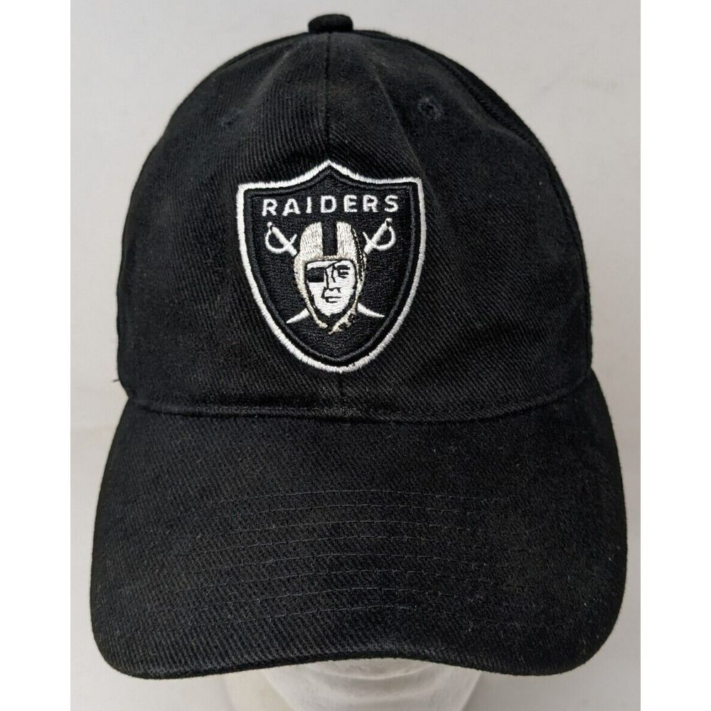 Vintage Oakland Raiders NFL Football Baseball Hat Golf Cap Rap Hip Hop 90s 1990s